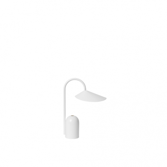 Arum Portable Bordslampa White i gruppen Belysning / Inomhus / Uppladdningsbara lampor hos Växjö Elektriska (FERM-1104270641)