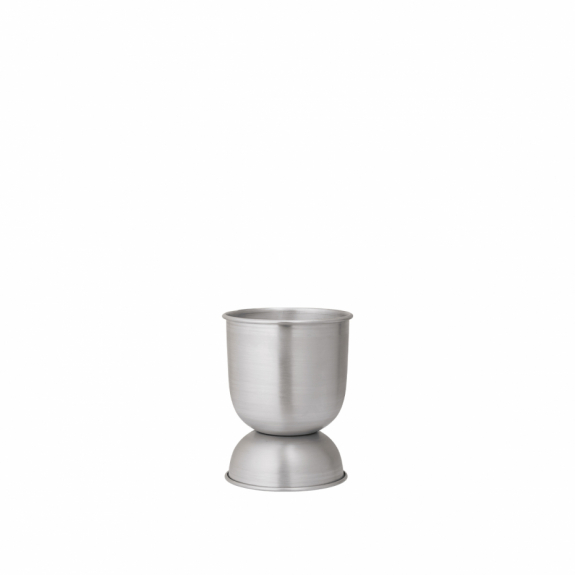 Hourglass Pot Extra Small Aluminium i gruppen Inredning / Inredningsdetaljer / Vaser, Krukor & Fat hos Växjö Elektriska (FERM-1104272166)