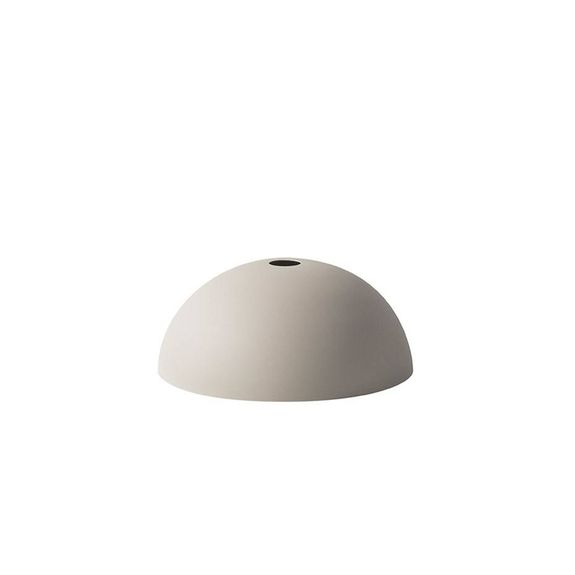 Collect Lampskrm Dome Light Grey i gruppen Belysning / Inomhus / Lampskrmar hos Vxj Elektriska (FERM-5123)