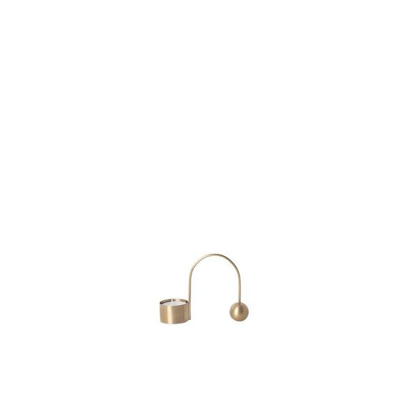 Balance Tealight Holder Brass i gruppen Inredning / Inredningsdetaljer hos Vxj Elektriska (FERM-5736)