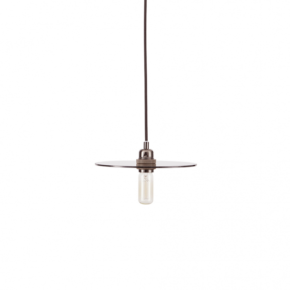 Circle Shade Pendel Medium Smoked i gruppen Belysning / Inomhus / Taklampor hos Växjö Elektriska (FRA-2012)