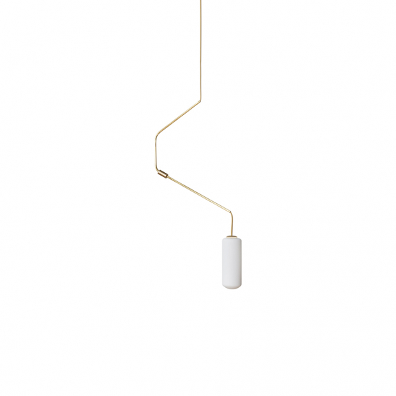 Ventus Pendel Form 02 Brass i gruppen Belysning / Inomhus / Taklampor hos Växjö Elektriska (FRA-2151)