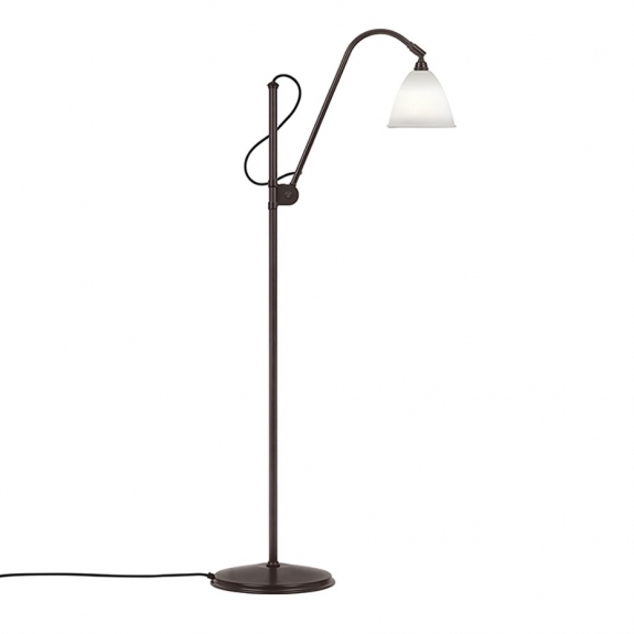 Bestlite BL3 Golvlampa Small Bone China/Black Brass i gruppen Belysning / Inomhus / Golvlampor hos Vxj Elektriska (GUB-10010022)