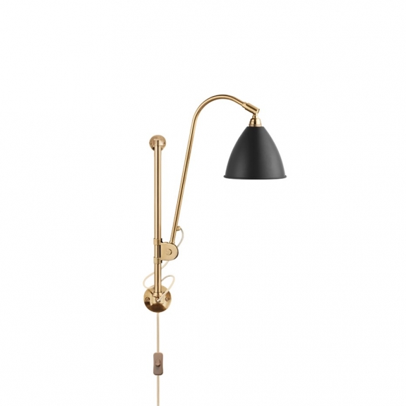 Bestlite BL5 Vgglampa Black/Brass i gruppen Belysning / Inomhus / Vgglampor hos Vxj Elektriska (GUB-10010132)