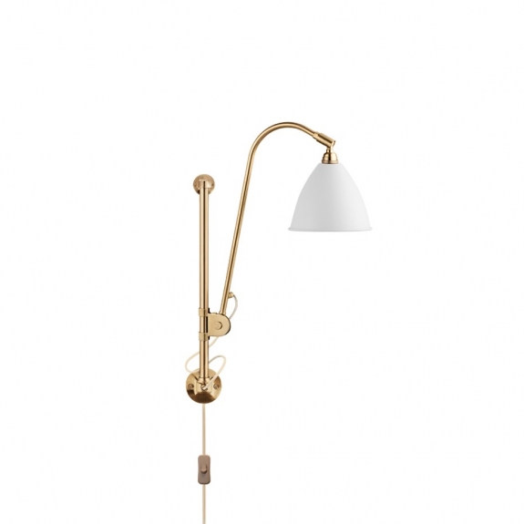 Bestlite BL5 Vgglampa White/Brass i gruppen Belysning / Inomhus / Vgglampor hos Vxj Elektriska (GUB-10010136)