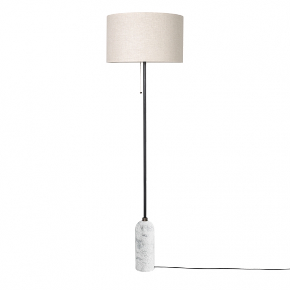 Gravity Golvlampa White Marble/Canvas i gruppen Belysning / Inomhus / Golvlampor hos Vxj Elektriska (GUB-10012254)