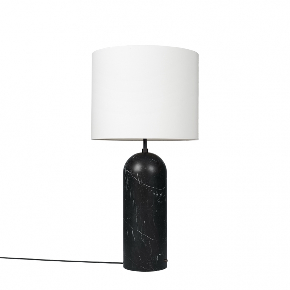 Gravity Golvlampa XL Low Black Marble/White i gruppen Belysning / Inomhus / Golvlampor hos Vxj Elektriska (GUB-10012269)