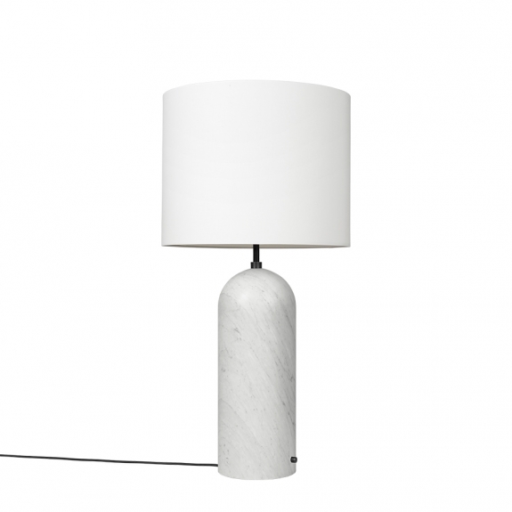 Gravity Golvlampa XL Low White Marble/White i gruppen Belysning / Inomhus / Golvlampor hos Vxj Elektriska (GUB-10012273)