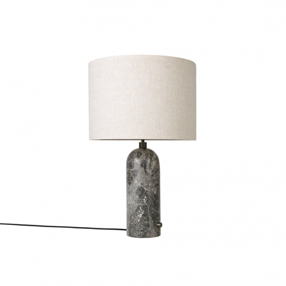 Gravity Bordslampa Large Grey Marble/Canvas i gruppen Belysning / Inomhus / Bordslampor hos Vxj Elektriska (GUB-10012322)