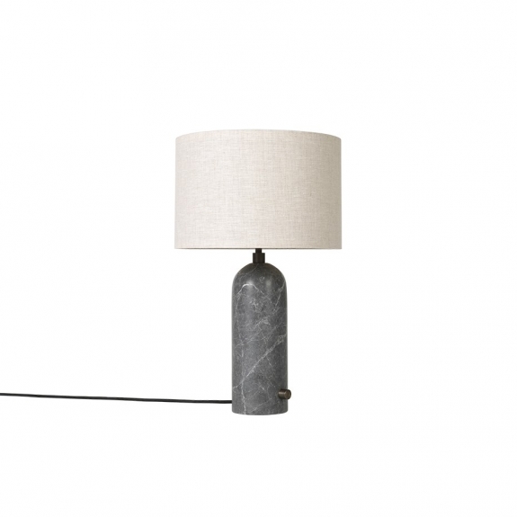 Gravity Bordslampa Small Grey Marble/Canvas i gruppen Belysning / Inomhus / Bordslampor hos Vxj Elektriska (GUB-10012345)