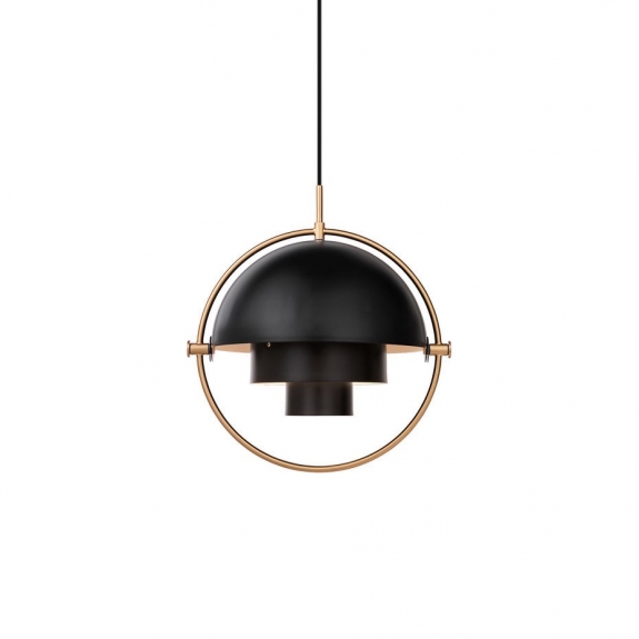 Multi-Lite Pendel Black/Brass i gruppen Belysning / Inomhus / Taklampor hos Vxj Elektriska (GUB-10014446)