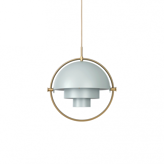 Multi-Lite Pendel Sea Grey/Brass i gruppen Belysning / Inomhus / Taklampor hos Vxj Elektriska (GUB-10014451)