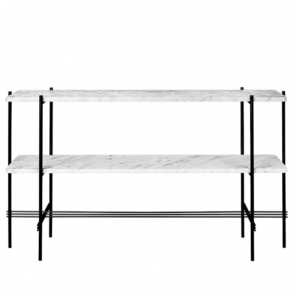 TS Console Table 120cm White Carrara Marble i gruppen Inredning / Inredningsdetaljer / Sidobord & Soffbord hos Vxj Elektriska (GUB-10017346)