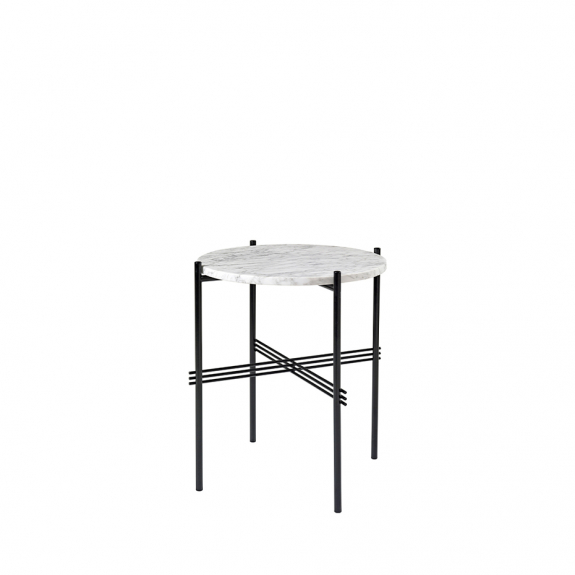 TS Coffee Table Ø40cm White Carrara Marble i gruppen Inredning / Inredningsdetaljer / Sidobord & Soffbord hos Växjö Elektriska (GUB-10017475)