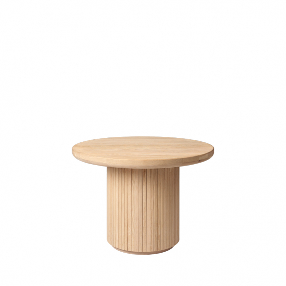 Moon Coffee Table 60cm Soaped Oak i gruppen Inredning / Inredningsdetaljer / Sidobord & Soffbord hos Vxj Elektriska (GUB-10055386)