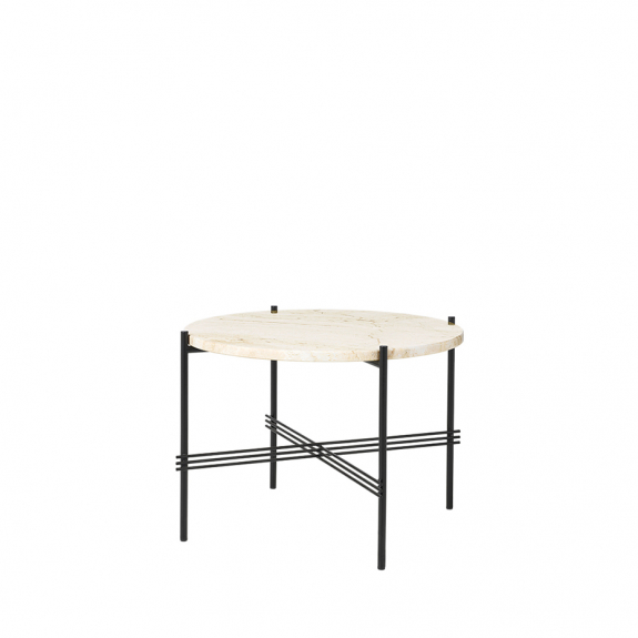 TS Coffee Table 55cm Neutral White Travertine i gruppen Inredning / Inredningsdetaljer / Sidobord & Soffbord hos Vxj Elektriska (GUB-10074022)