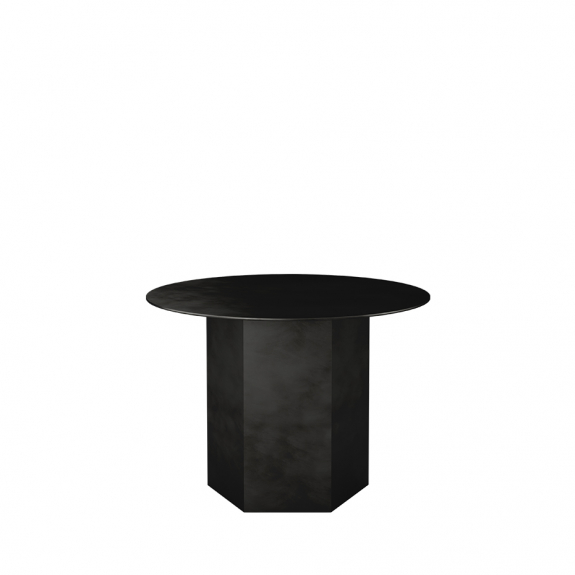Epic Coffee Table Steel Ø60cm Midnight Black Steel i gruppen Inredning / Inredningsdetaljer / Sidobord & Soffbord hos Växjö Elektriska (GUB-10074995)