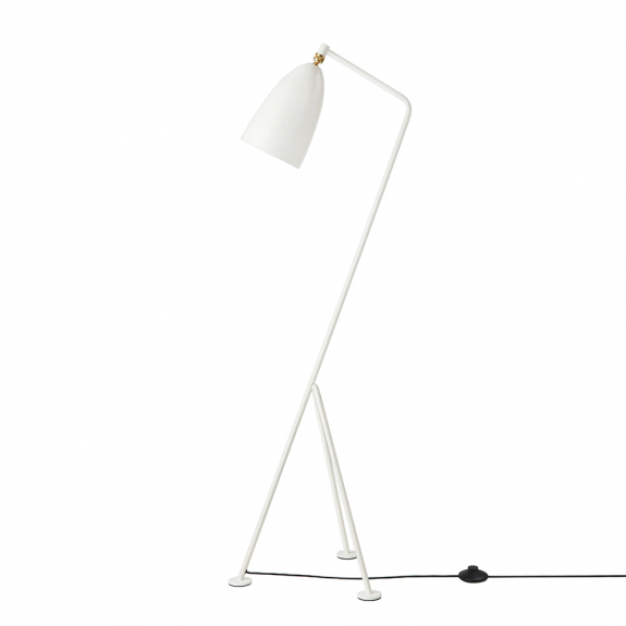 Grshoppa Golvlampa Alabaster White Glossy i gruppen Belysning / Inomhus / Golvlampor hos Vxj Elektriska (GUB-10110871)