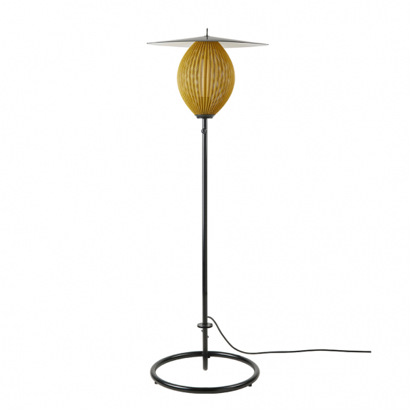 Satellite Outdoor Golvlampa Mustard Gold Semi Matt i gruppen Belysning / Utomhus / Golvlampor hos Vxj Elektriska (GUB-10116599)