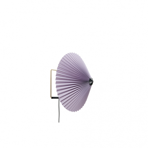 Matin Vgglampa 380 Polished Brass/Lavender i gruppen Belysning / Inomhus / Vgglampor hos Vxj Elektriska (HAY-AA959-A569-AB78)