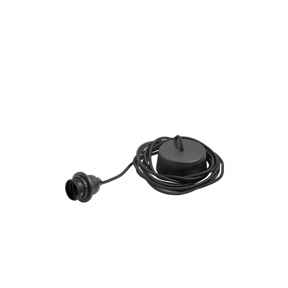 Cord Set Soft Black i gruppen Belysning / Tillbehr / Installationsmaterial hos Vxj Elektriska (HAY-AA987-B186)