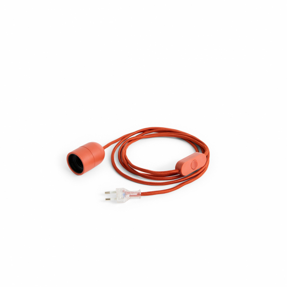Common Table Cord Set Rusty Red i gruppen Belysning / Tillbehör / Installationsmaterial hos Växjö Elektriska (HAY-AE064-D487)