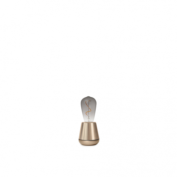 Humble One Portable Bordslampa Gold i gruppen Belysning / Inomhus / Uppladdningsbara lampor hos Vxj Elektriska (HUM-TL00106)