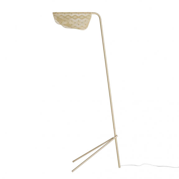 Mediterranea Golvlampa Brushed Brass i gruppen Belysning / Inomhus / Golvlampor hos Vxj Elektriska (L0570801)