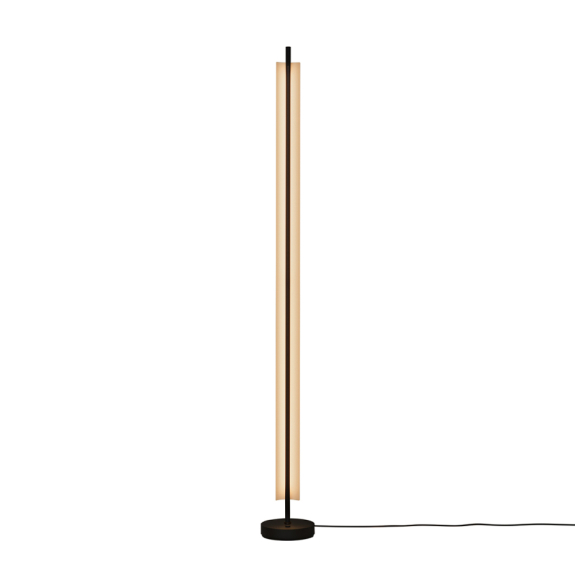 Lámina 165 Golvlampa Glossy White Grey/Matt Black i gruppen Belysning / Inomhus / Golvlampor hos Växjö Elektriska (LAMSE01)
