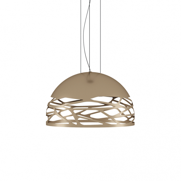 Kelly Dome Pendel Small Ø50cm Matt Champagne i gruppen Belysning / Inomhus / Taklampor hos Växjö Elektriska (LOD-141264500)
