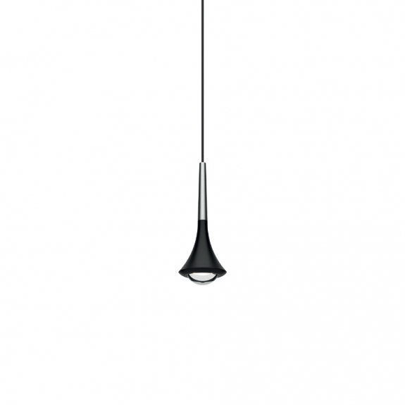 Rain Pendel Matt Black/Brushed Chrome i gruppen Belysning / Inomhus / Taklampor hos Vxj Elektriska (LOD-156124727)