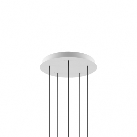 Round Cluster System 05 Takkpa 38cm Matt White i gruppen Belysning / Tillbehr / Takkpor hos Vxj Elektriska (LOD-R04L051000)