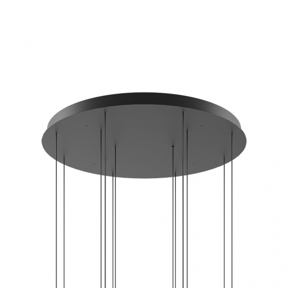 Round Cluster System 14 Takkpa 74cm Matt Black i gruppen Belysning / Tillbehr / Takkpor hos Vxj Elektriska (LOD-R04L142000)