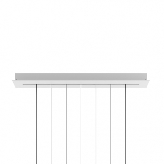 Linear Track System Short Takkpa 90cm Matt White i gruppen Belysning / Tillbehr / Takkpor hos Vxj Elektriska (LOD-R08L071000)