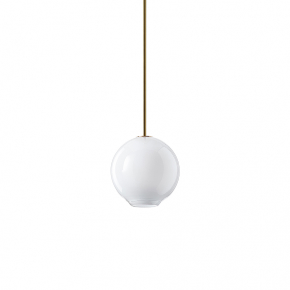 Float 1.0 Pendel 250mm Brushed Brass/White i gruppen Belysning / Inomhus / Taklampor hos Växjö Elektriska (LT253-WHT-BB)