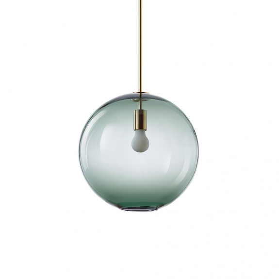 Float 1.0 Pendel 410mm Brushed Brass/Smoke i gruppen Belysning / Inomhus / Taklampor hos Växjö Elektriska (LT254-SMK-BB)