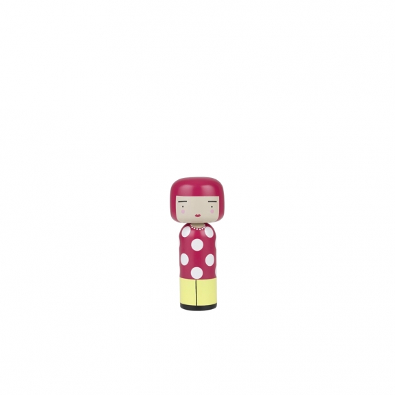 Kokeshi Dolls Dot i gruppen Inredning / Inredningsdetaljer / Träfigurer hos Växjö Elektriska (LUCIE-SI01DO)