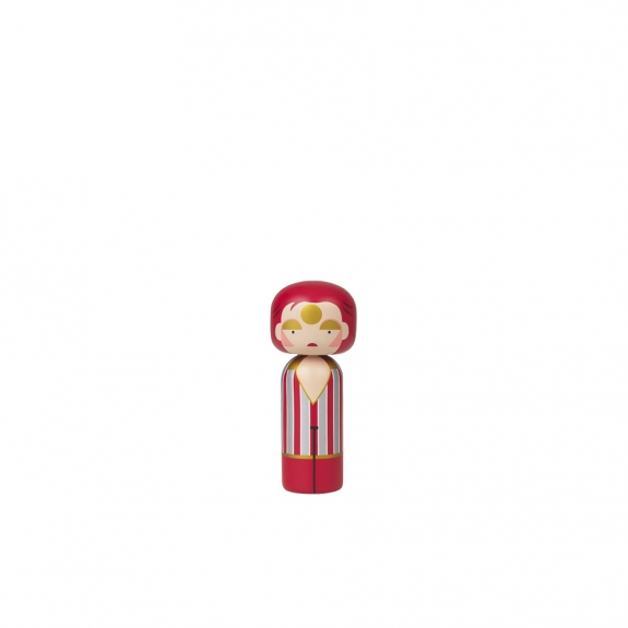 Kokeshi Dolls Ziggy Stardust i gruppen Inredning / Inredningsdetaljer / Träfigurer hos Växjö Elektriska (LUCIE-SI02ZI2)