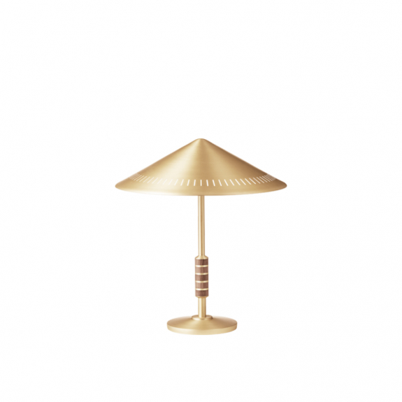 Lyfa Governor 405 Bordslampa Brass/Walnut