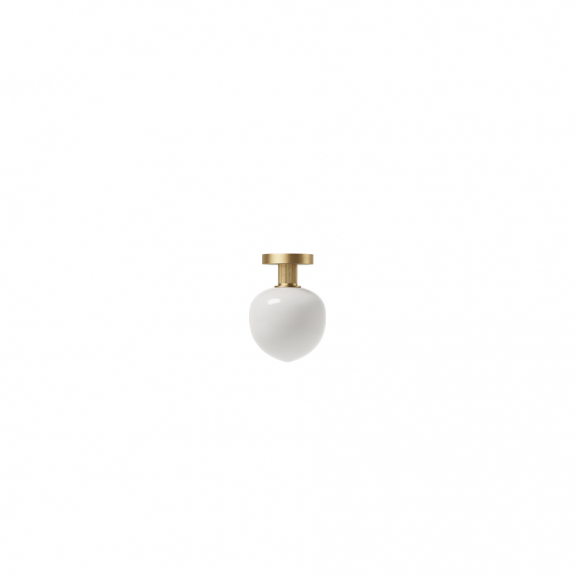 Memoir 120 Plafond Brass/Opal Glass i gruppen Belysning / Inomhus / Taklampor hos Växjö Elektriska (LYFA-225012015)