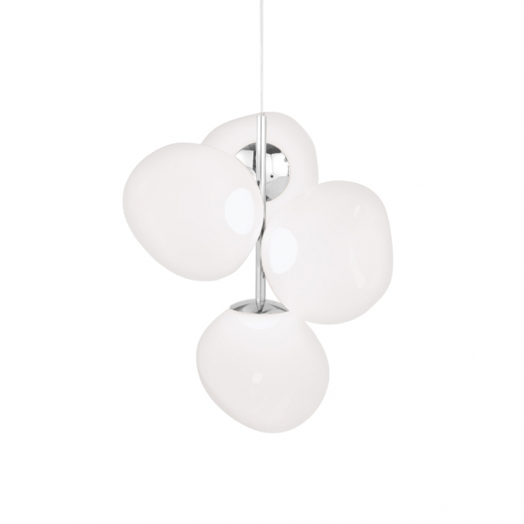 Melt Mini LED Ljuskrona Opalescent/Silver i gruppen Belysning / Inomhus / Ljuskronor hos Växjö Elektriska (MEC04OP-CEUM4)