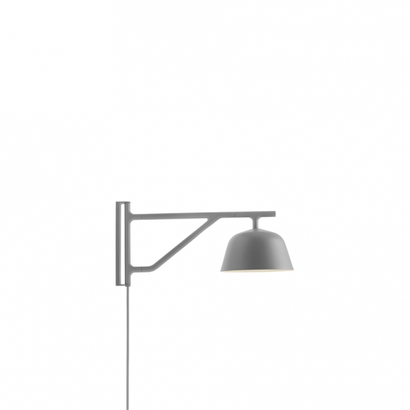Ambit Vägglampa Grey i gruppen Belysning / Inomhus / Vägglampor hos Växjö Elektriska (MUU-AMBWAL02)
