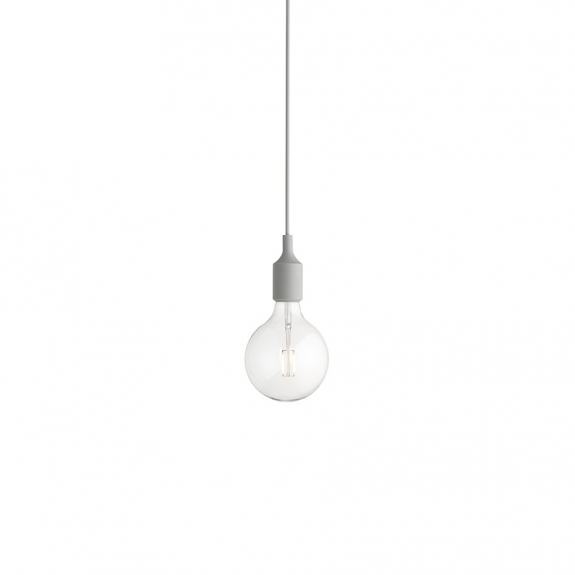 E27 Pendel Light Grey i gruppen Belysning / Inomhus / Taklampor hos Växjö Elektriska (MUU-E27PEN10)