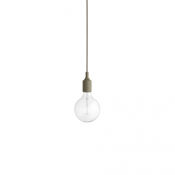 E27 Pendel Olive i gruppen Belysning / Inomhus / Taklampor hos Växjö Elektriska (MUU-E27PEN13)