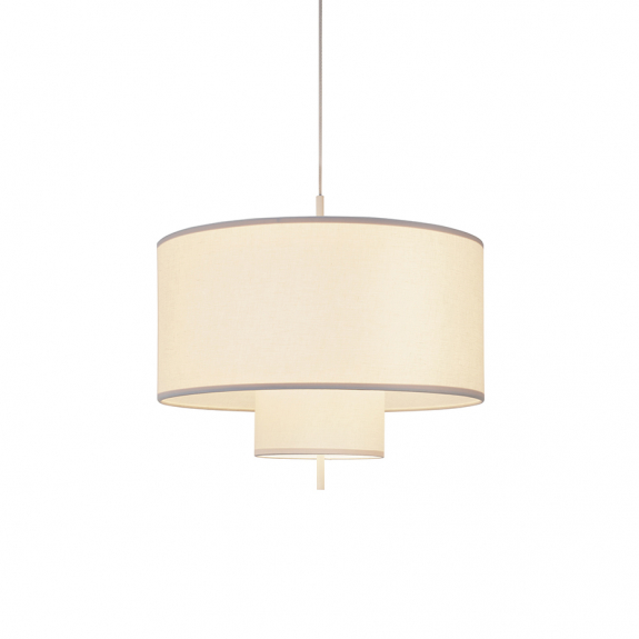 Margin Pendel Ø70cm White Canvas i gruppen Belysning / Inomhus / Taklampor hos Växjö Elektriska (NEW-21321)