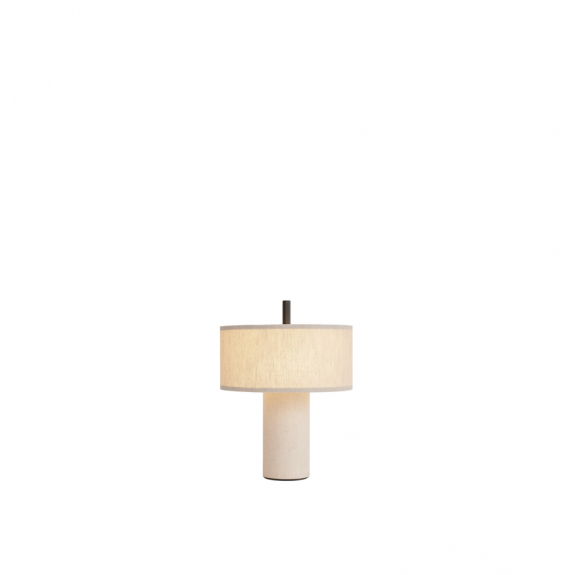 Margin Portable Bordslampa Beige Canvas i gruppen Belysning / Inomhus / Uppladdningsbara lampor hos Växjö Elektriska (NEW-21360)