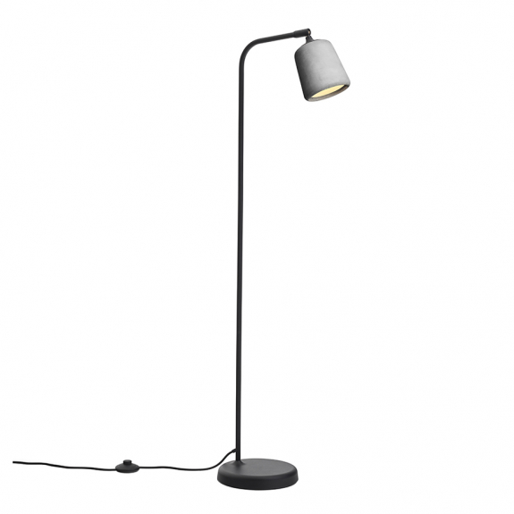 Material Golvlampa Light Grey Concrete i gruppen Belysning / Inomhus / Golvlampor hos Vxj Elektriska (NEW-21415)