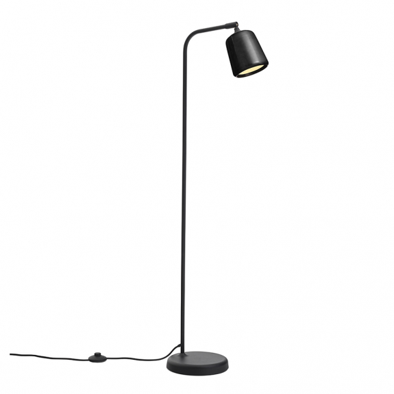 Material Golvlampa Black Marble i gruppen Belysning / Inomhus / Golvlampor hos Vxj Elektriska (NEW-21418)