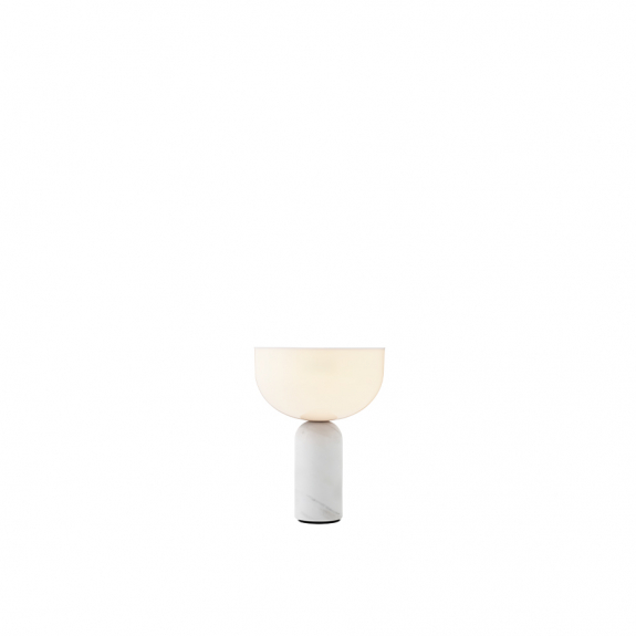 Kizu Portable Bordslampa White Marble i gruppen Belysning / Inomhus / Uppladdningsbara lampor hos Växjö Elektriska (NEW-21710)
