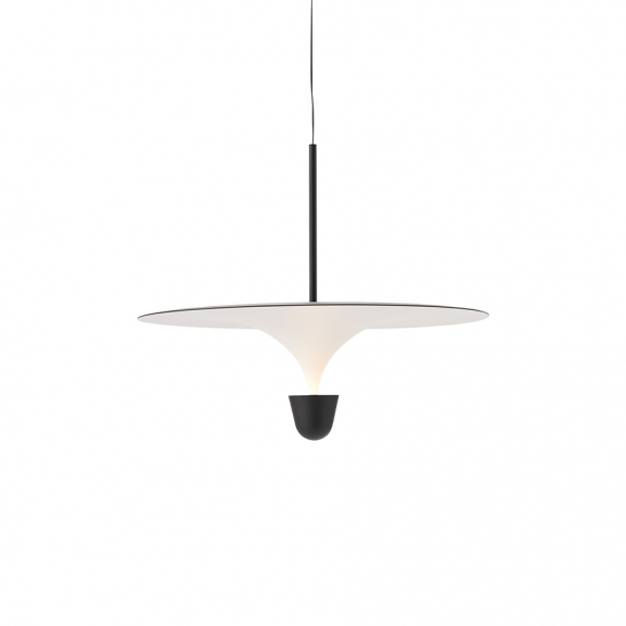 Kantarell Pendel Ø60cm Black i gruppen Belysning / Inomhus / Taklampor hos Växjö Elektriska (NEW-22110)